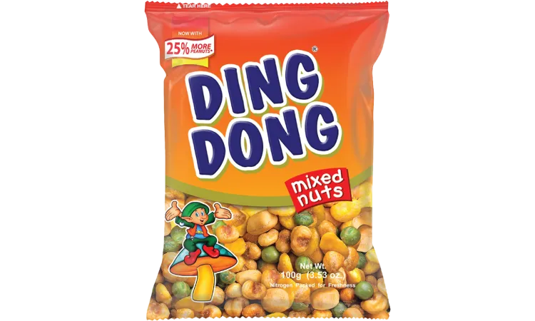 DING DONG, MIXED NUTS ORIGINAL 100G
