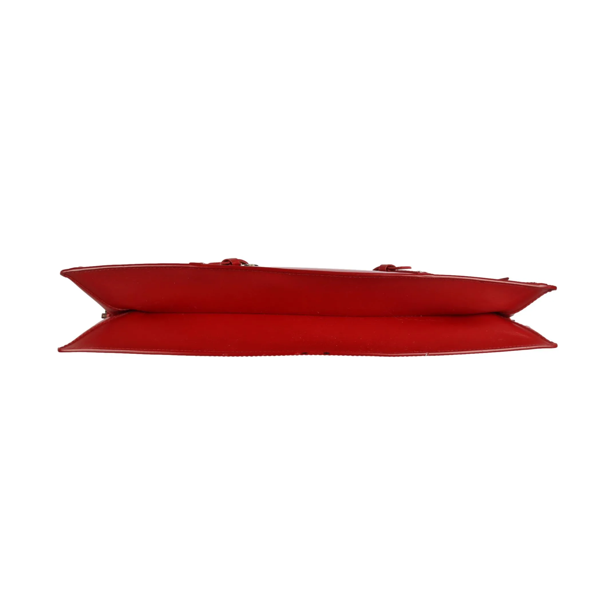 Dior Red Bondage Bag