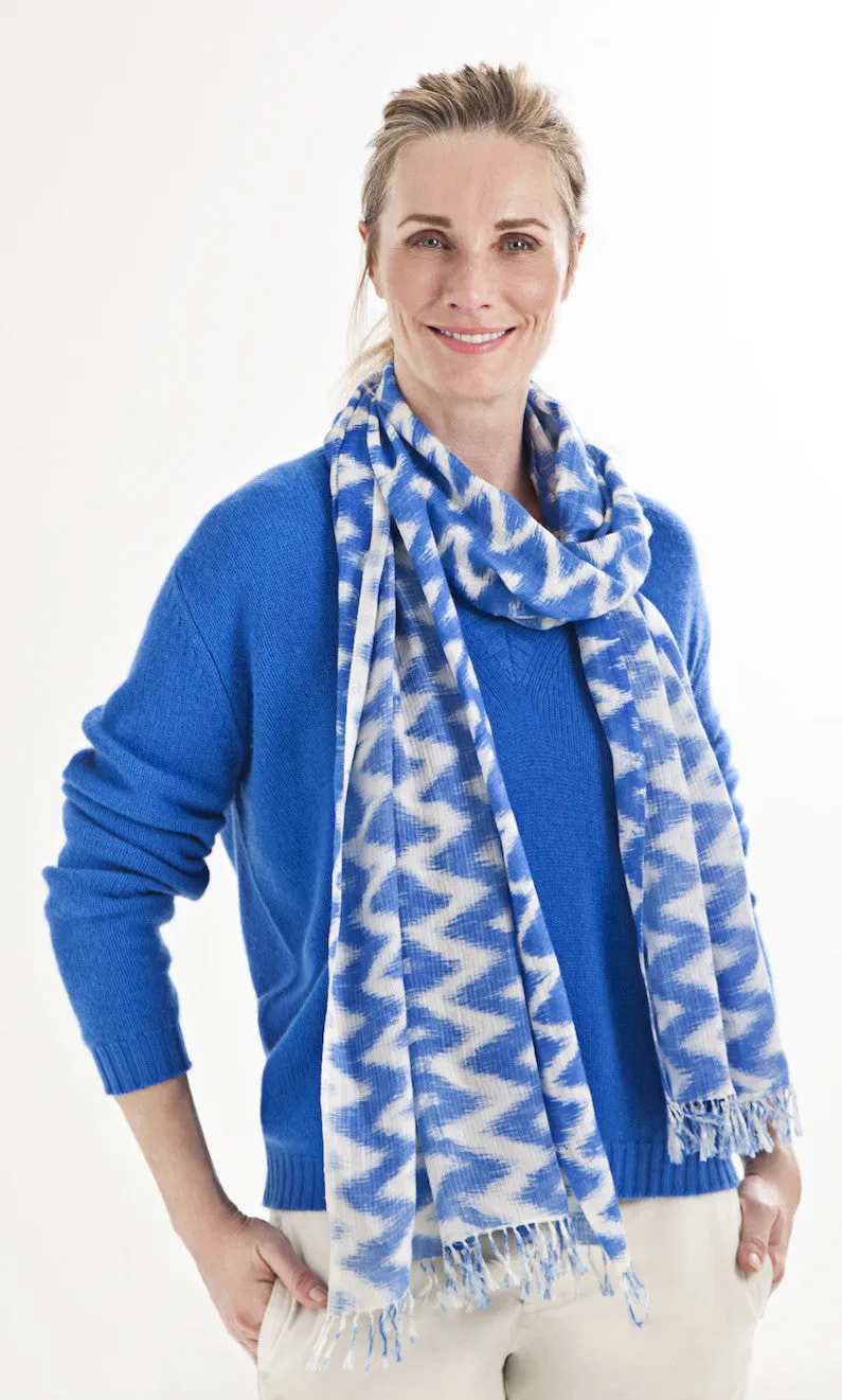 DOBBY IKAT SCARF