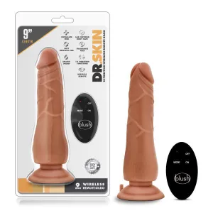 Dr. Skin - 9 Inch 10 Function Wireless Remote  - Mocha