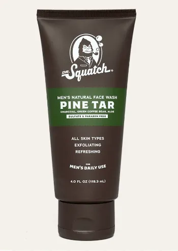 Dr. Squatch Pine Tar Face Wash