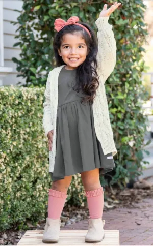 Dusty Rose Big Bow Headband