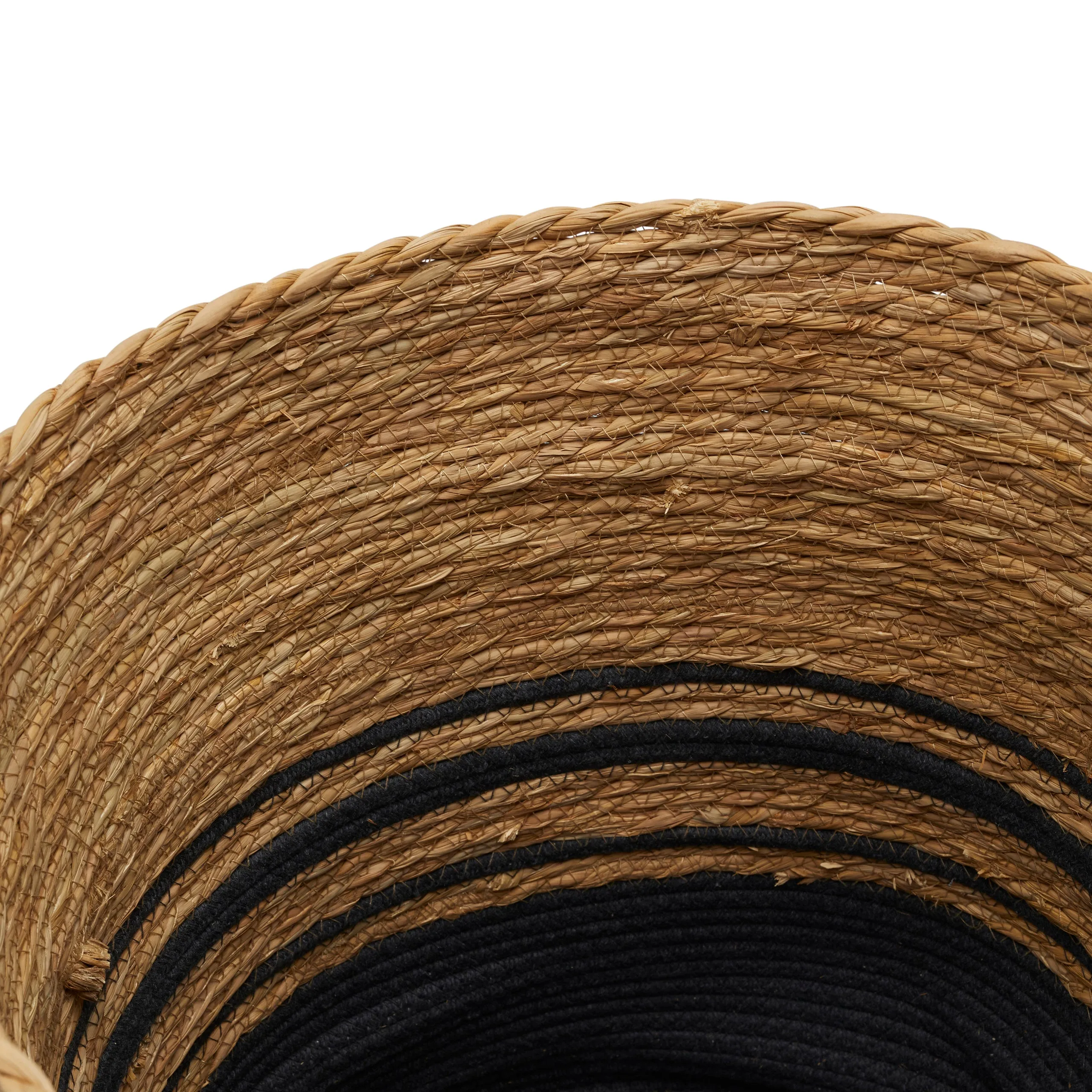 DWELL GRAPHITE WEAVE SEAGRASS BASKET SMALL (BROWN/GREY)