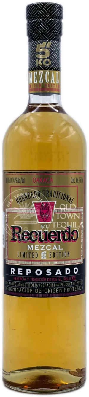 El Recuerdo El Recuerdo Mezcal 5" KO Limited Edition Reposado 750 ml