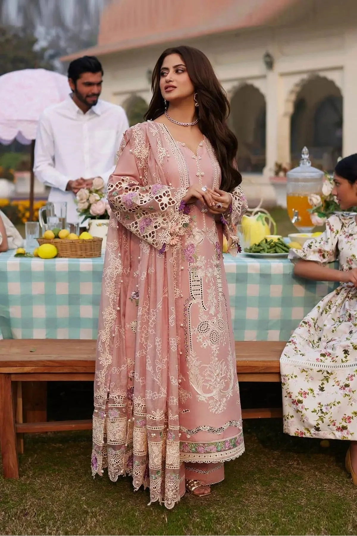 Elaf Luxury Lawn Embroidered Collection ELE-02A ZOREH