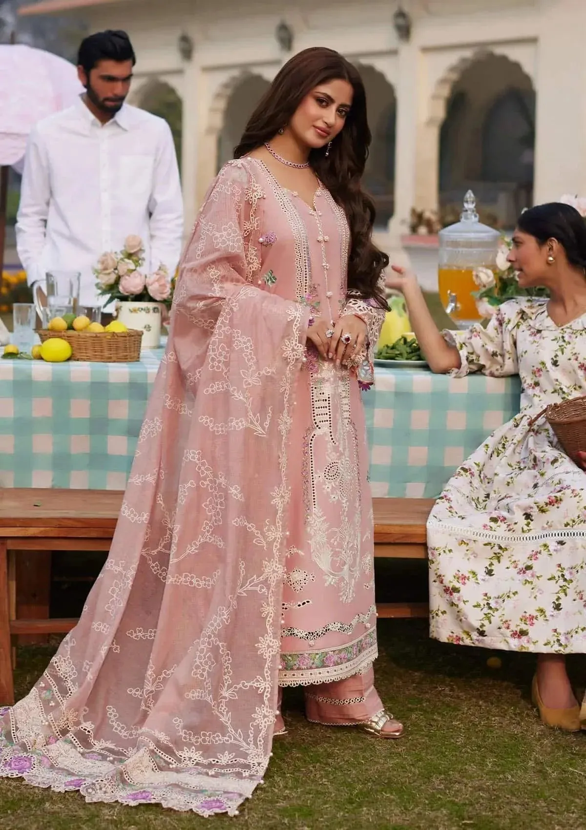 Elaf Luxury Lawn Embroidered Collection ELE-02A ZOREH