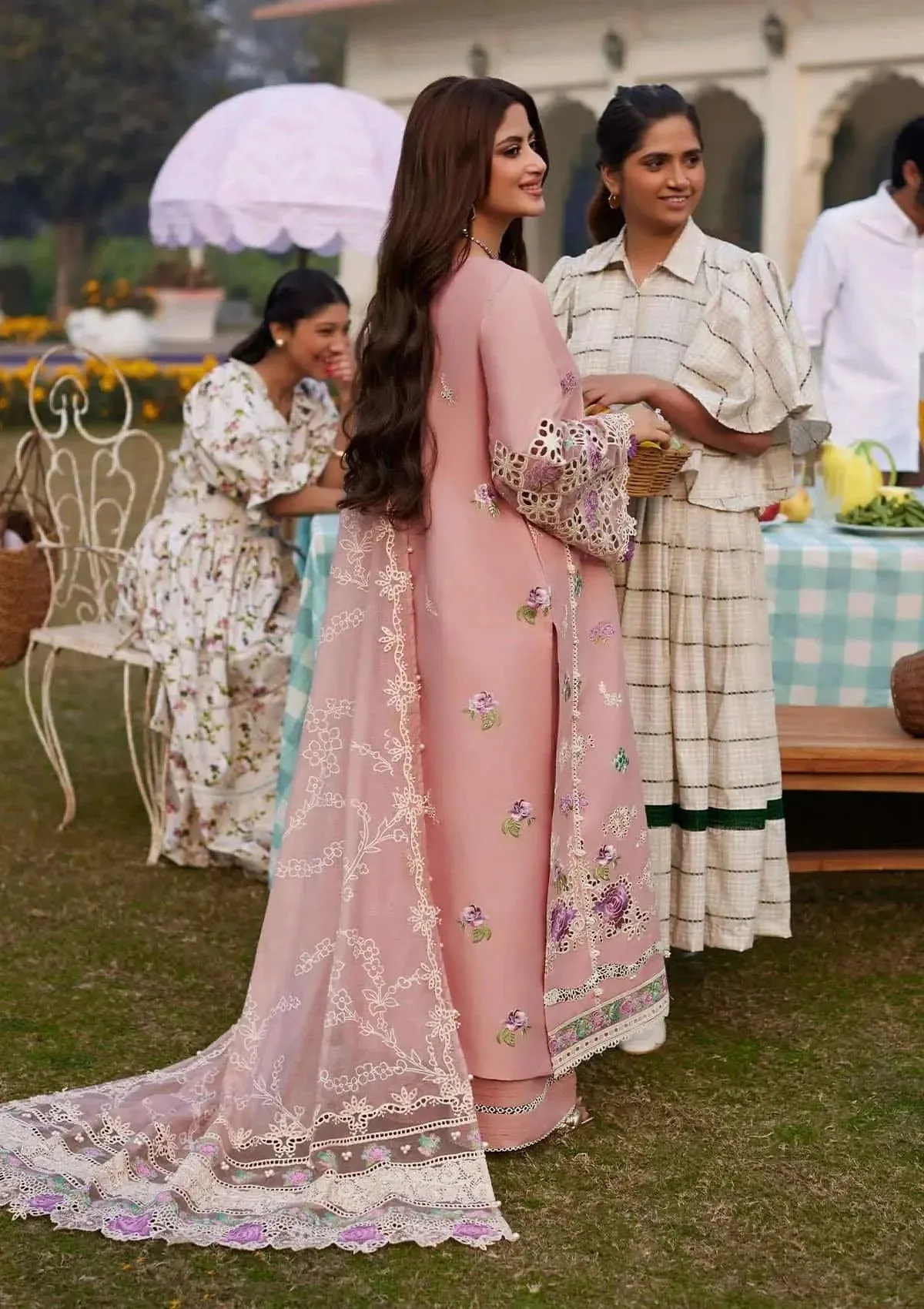 Elaf Luxury Lawn Embroidered Collection ELE-02A ZOREH