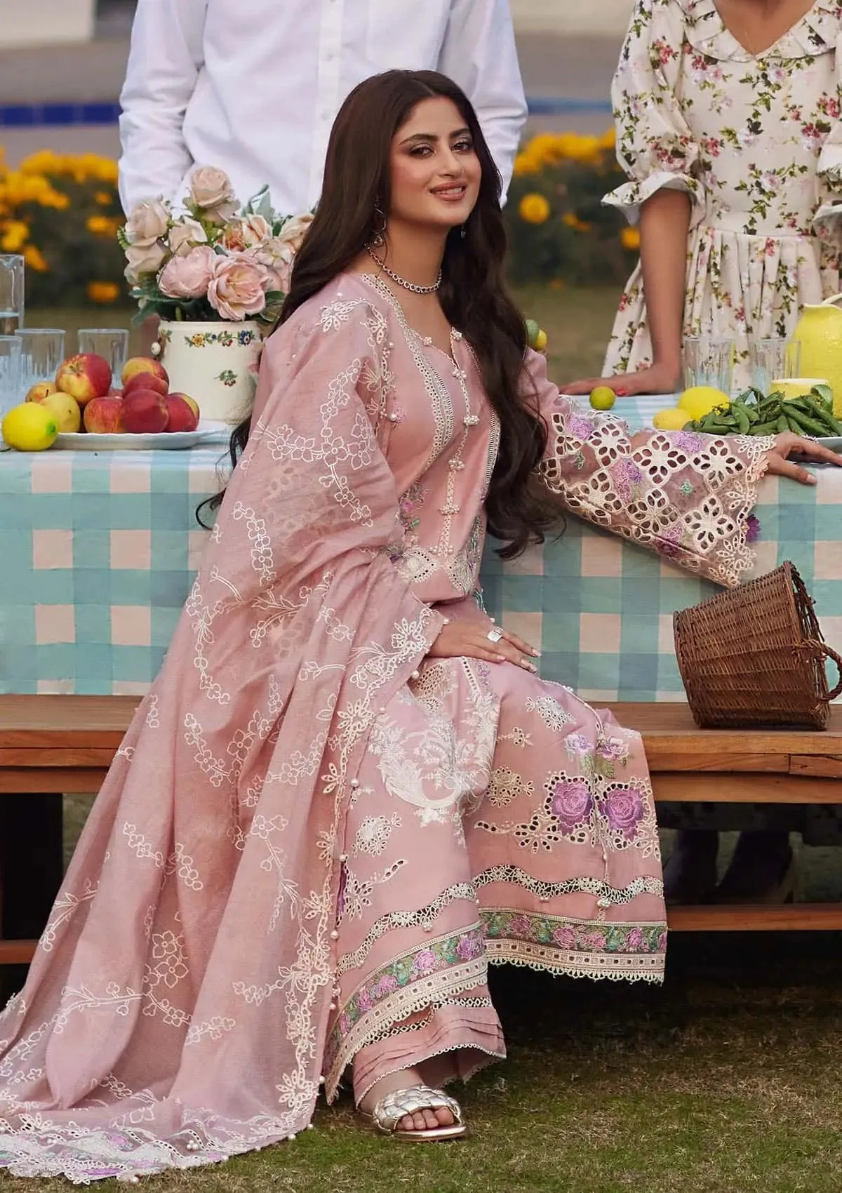 Elaf Luxury Lawn Embroidered Collection ELE-02A ZOREH