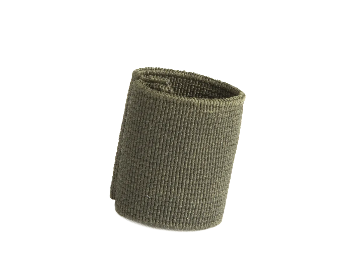 Elastic strap keepers