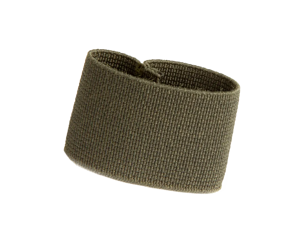 Elastic strap keepers