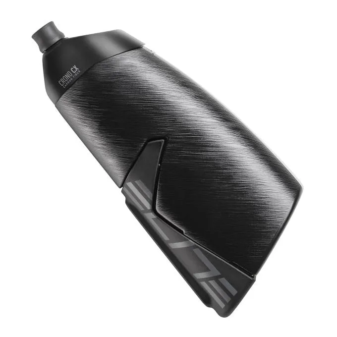 Elite Aero-Flaschenkit Crono CX, Halter   Flasche, schwarz, 500 ml