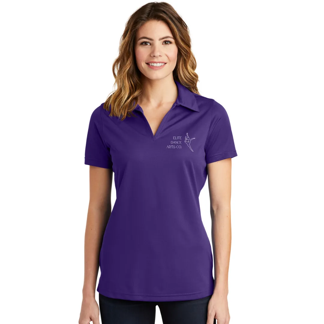 Elite Dance Ladies PosiCharge® Active Textured Polo