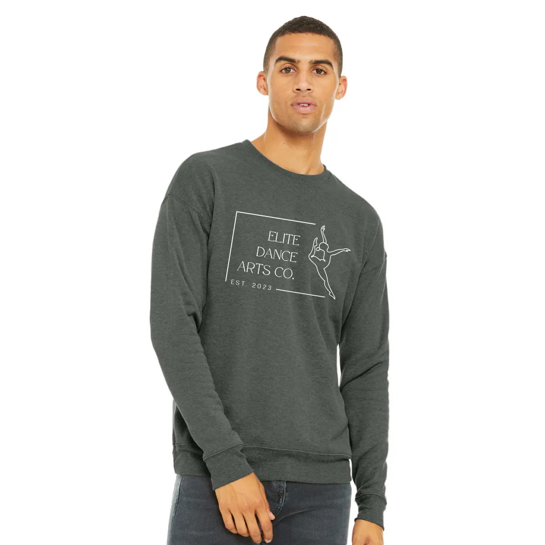 Elite Dance Unisex Sponge Fleece Drop Shoulder Sweatshirt