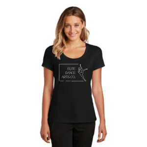 Elite Dance Women’s Flex Scoop Neck Tee