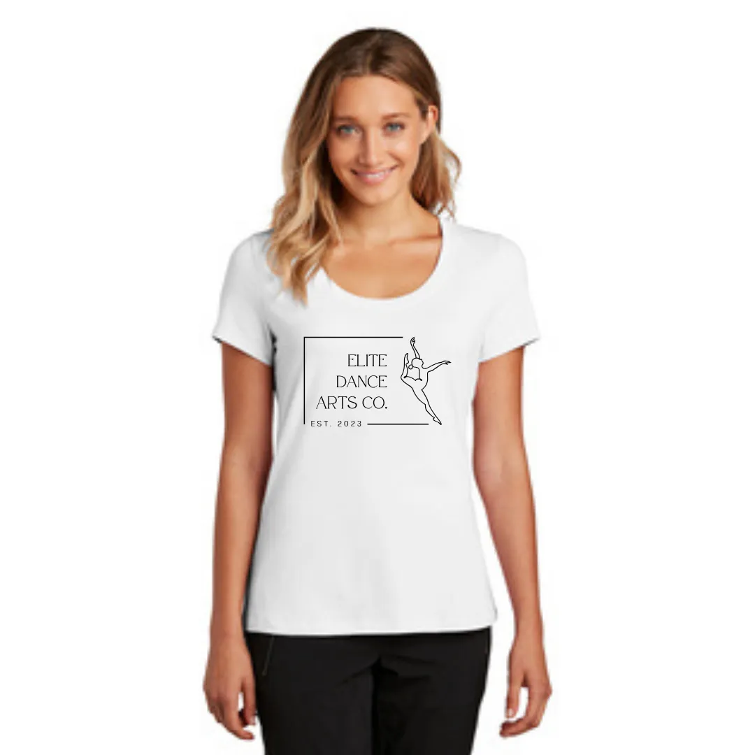 Elite Dance Women’s Flex Scoop Neck Tee