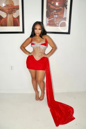 Elite dress (red)