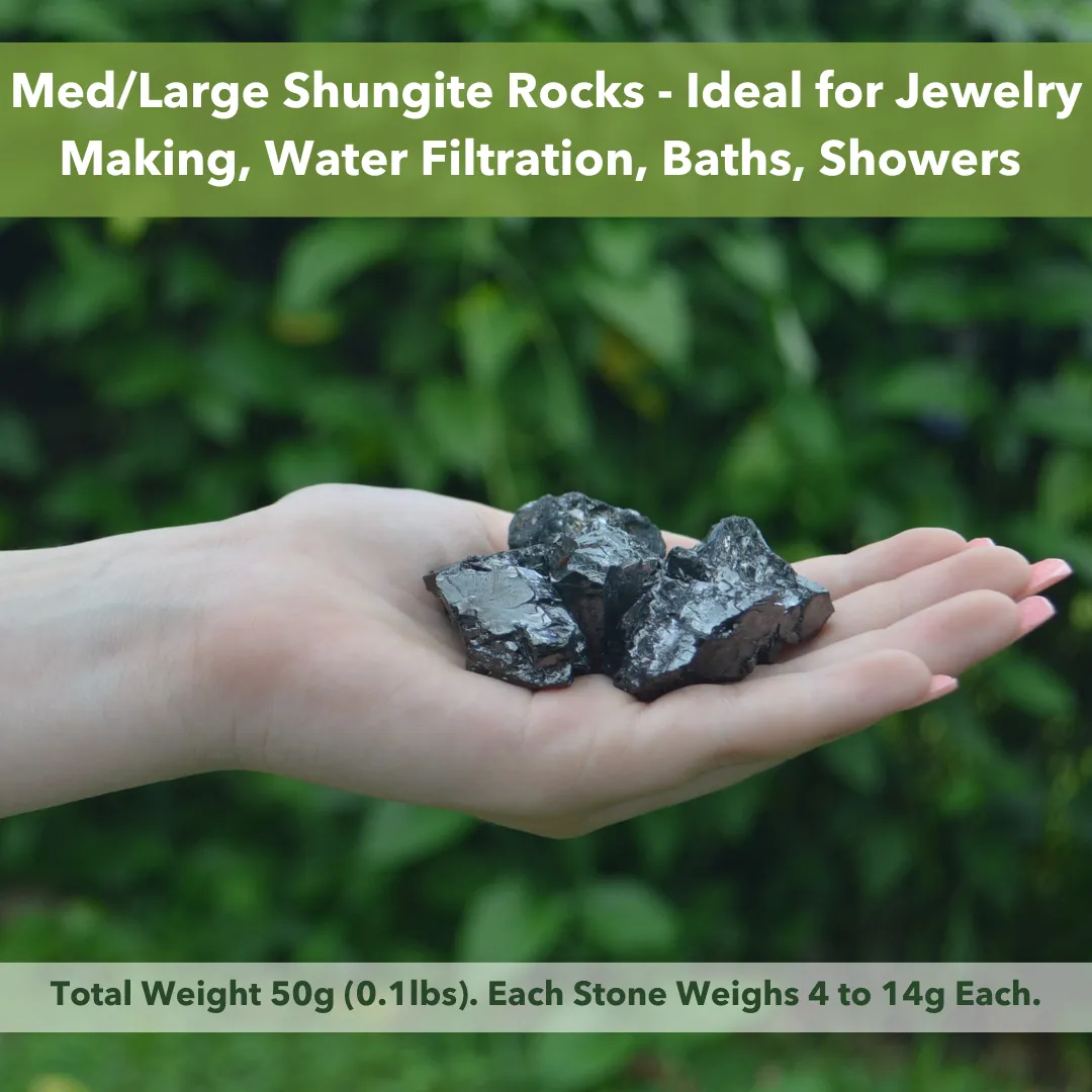 Elite Shungite Rocks for Water Purification