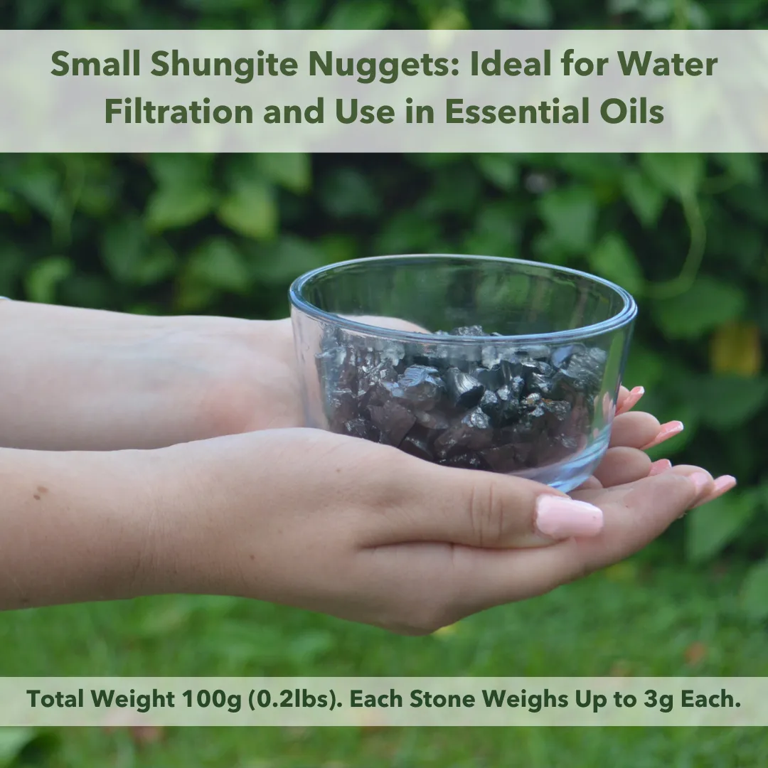 Elite Shungite Rocks for Water Purification