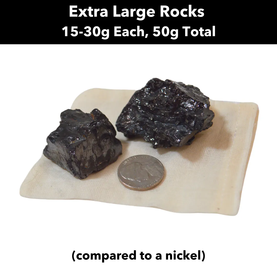 Elite Shungite Rocks for Water Purification