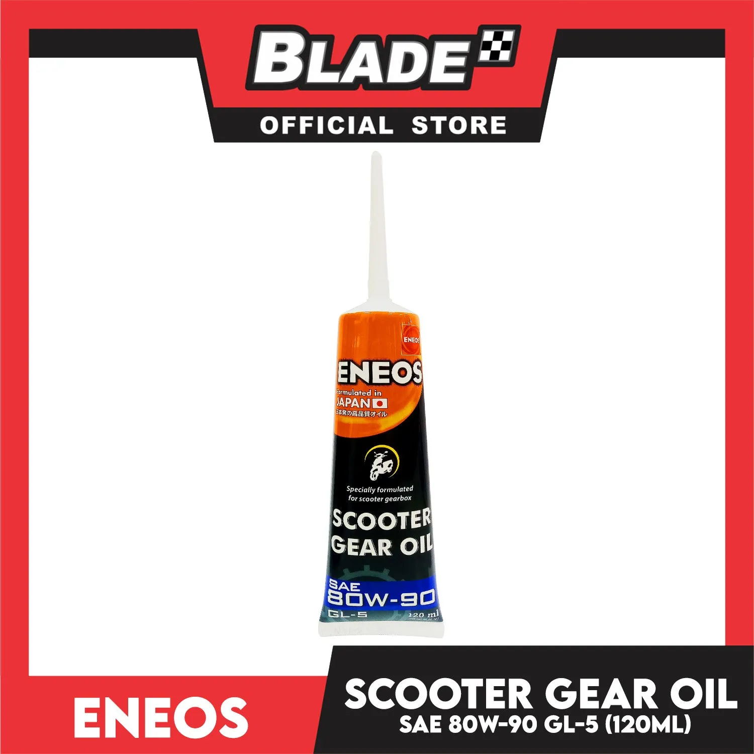 Eneos Scooter Gear Oil SAE 80W-90 GL-5 120ml