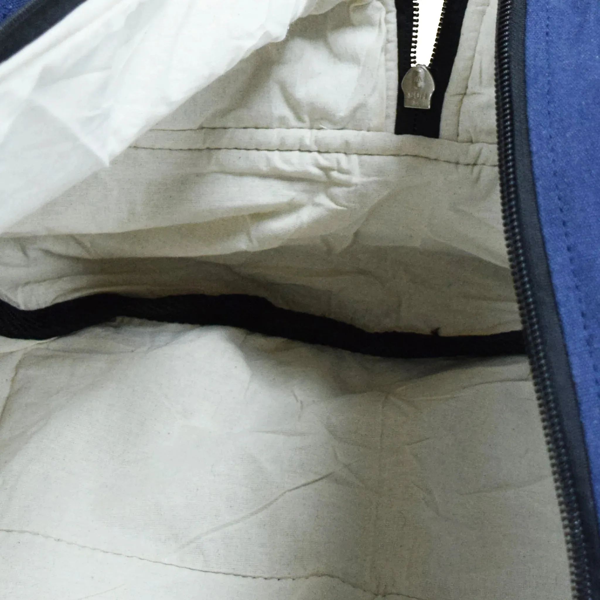 Ezy Ride Lined Canvas Bag Navy