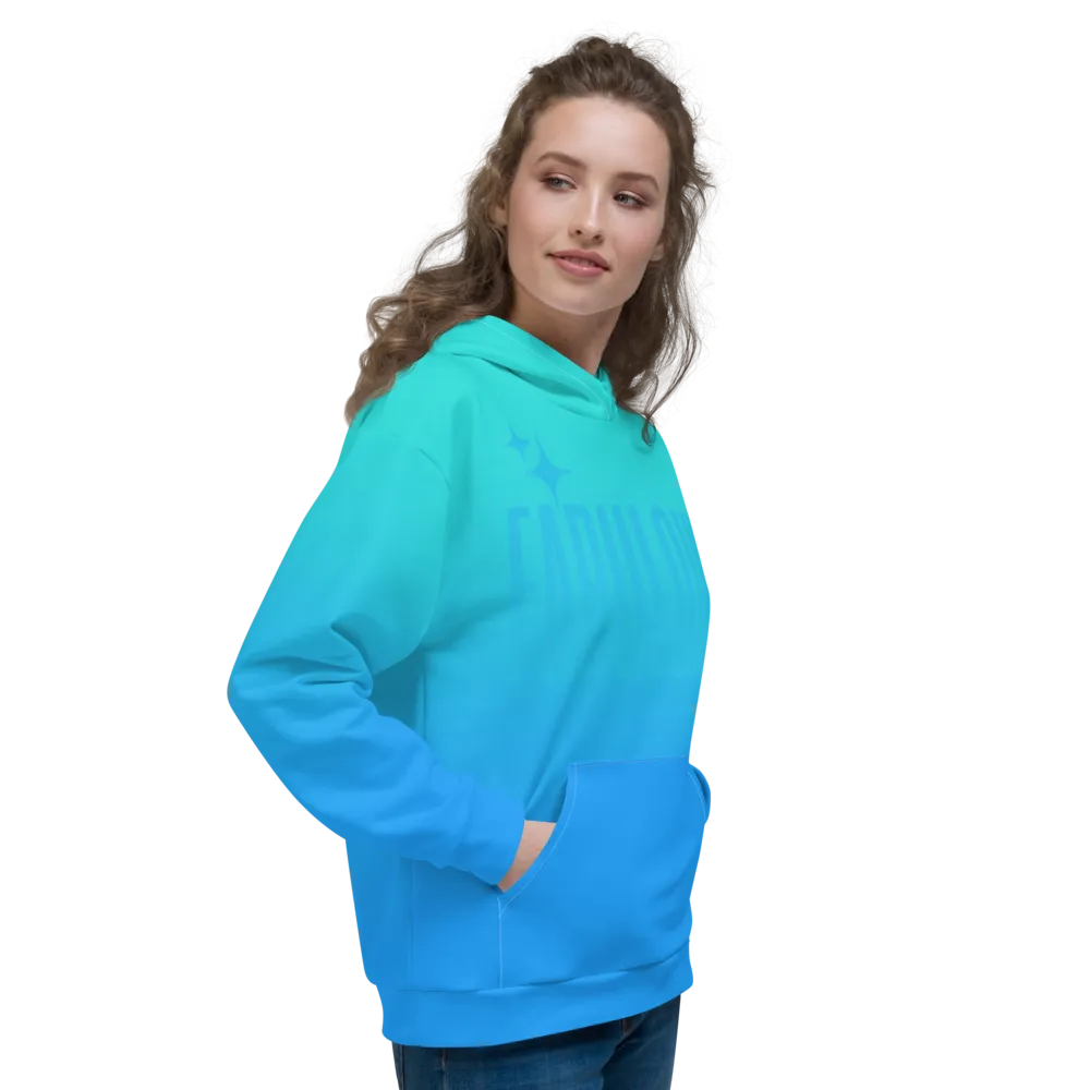 Fabulous Ghost Text Unisex Adult Hoodie