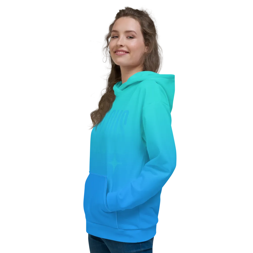 Fabulous Ghost Text Unisex Adult Hoodie