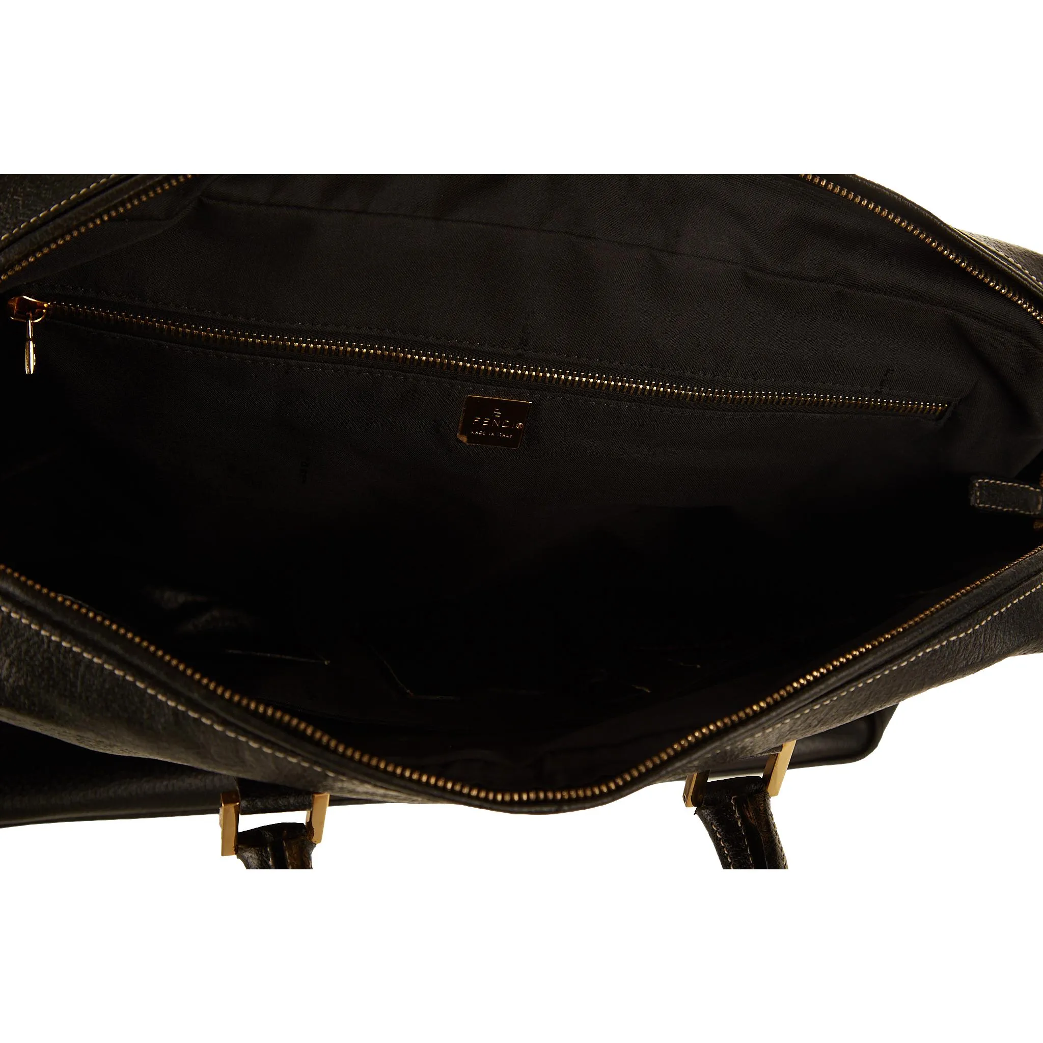 Fendi Black Top Handle Bag