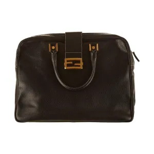 Fendi Black Top Handle Bag