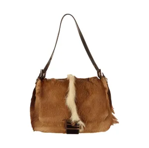 Fendi Brown Fur Mamma Baguette