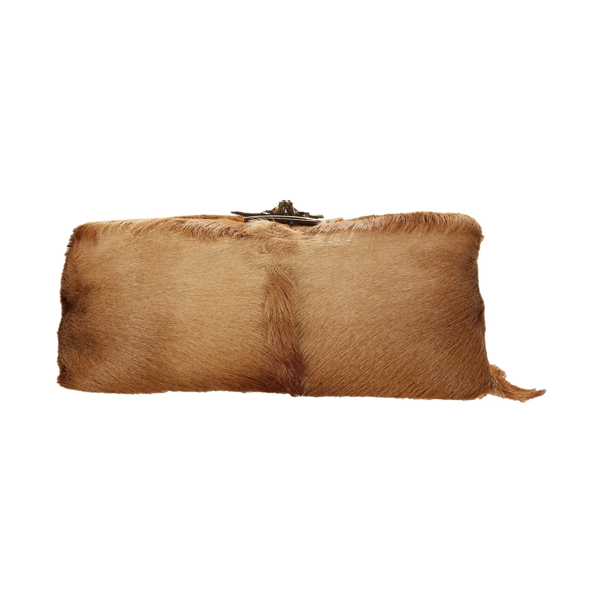 Fendi Brown Fur Mamma Baguette