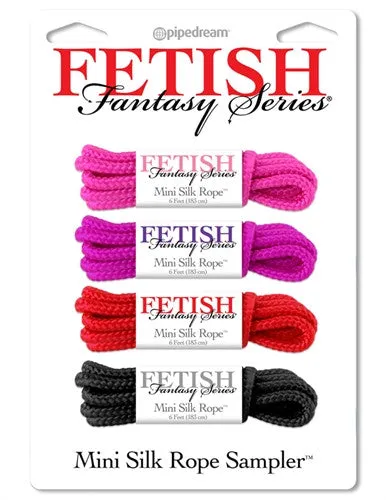 Fetish Fantasy Series Mini Silk Rope Sampler