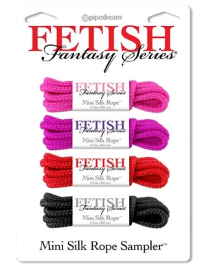 Fetish Fantasy Series Mini Silk Rope Sampler
