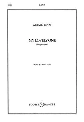 FINZI - MY LOVELY ONE SATB