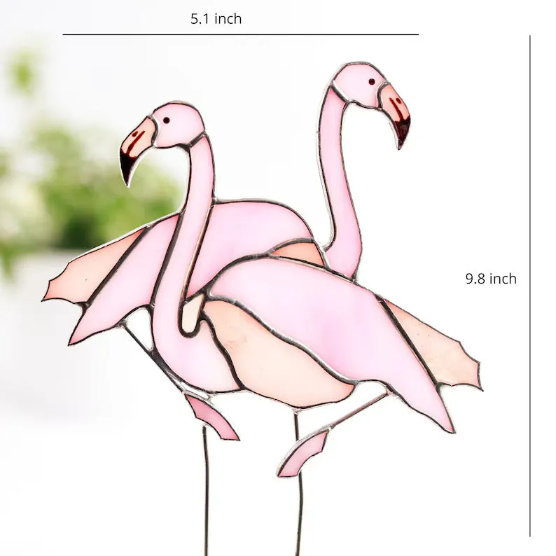 Flamingo Plant Stake