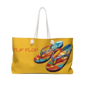 Flip Flop Beach Bag/Weekender Tote Bag