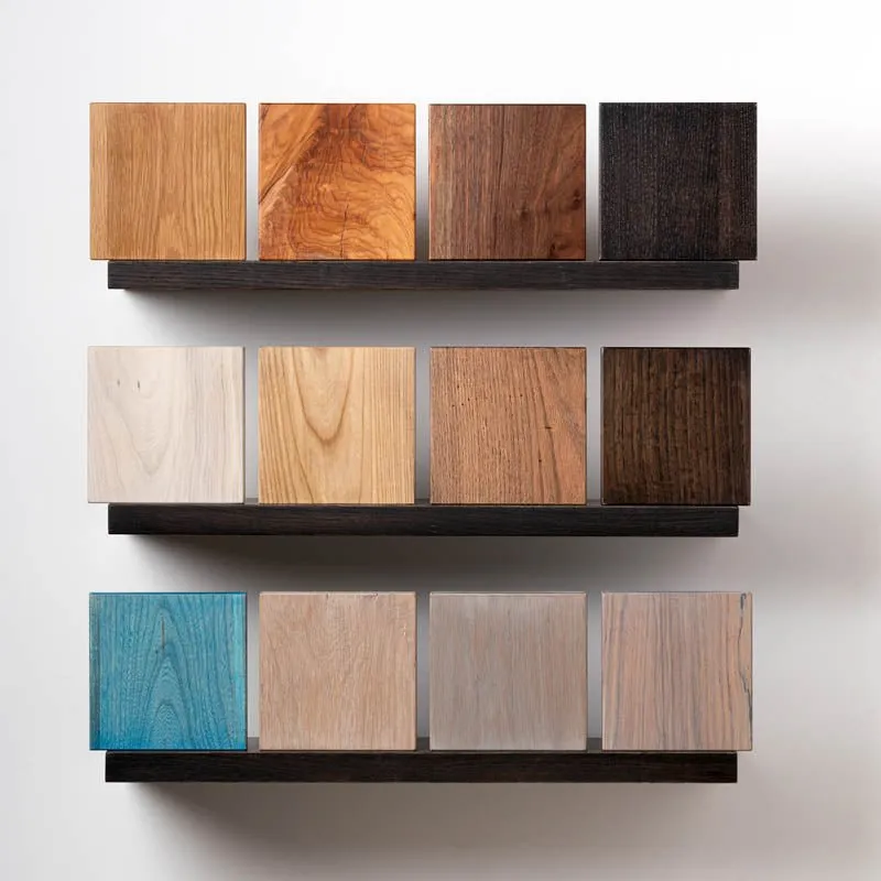 Floating Solid Wood Shelf | Square Edge | Eco-Friendly Urban Wood
