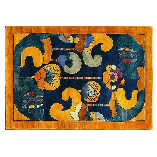 Floral Mirage Hand Tufted Viscose Rug