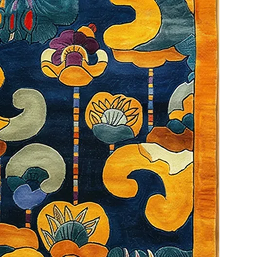 Floral Mirage Hand Tufted Viscose Rug