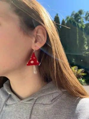 Forest Toadstool Earrings