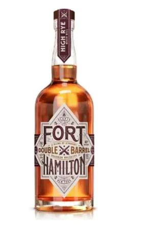 Fort Hamilton, 2 Years Old Double Barrel A Blend Of Straight Bourbon Whiskeys 750 ml