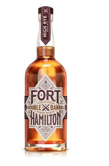 Fort Hamilton, 2 Years Old Double Barrel A Blend Of Straight Bourbon Whiskeys 750 ml