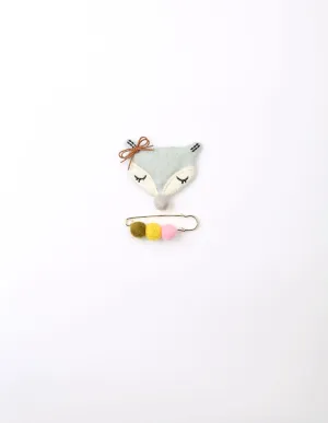 Fox Brooch and Pin