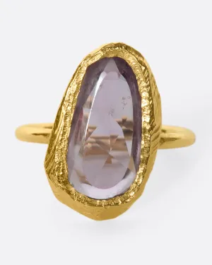 Freeform Sapphire Ring