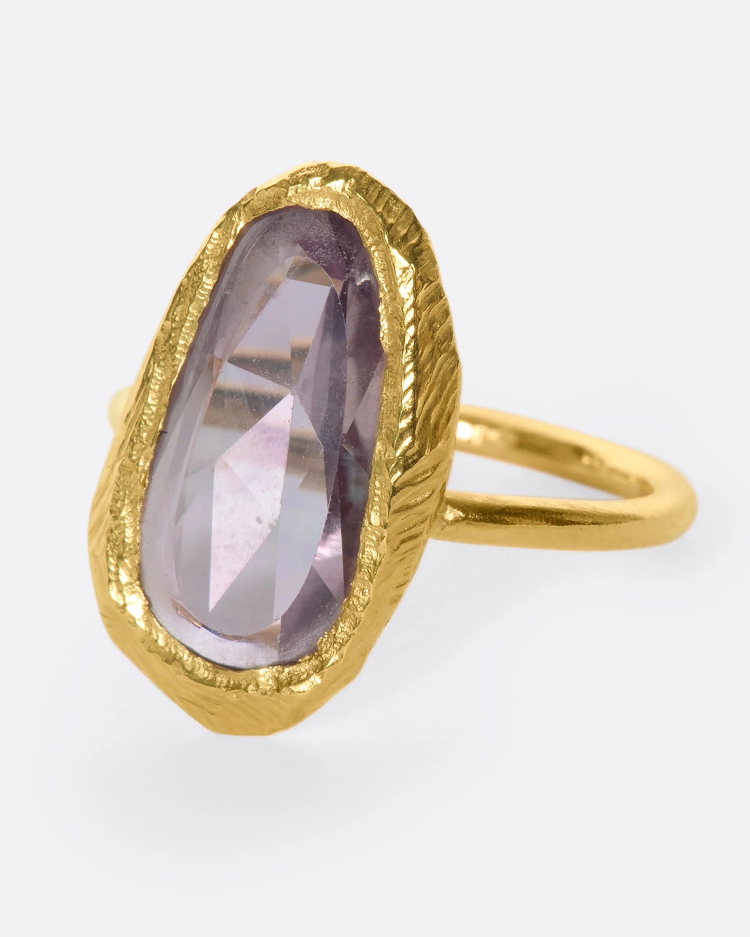 Freeform Sapphire Ring