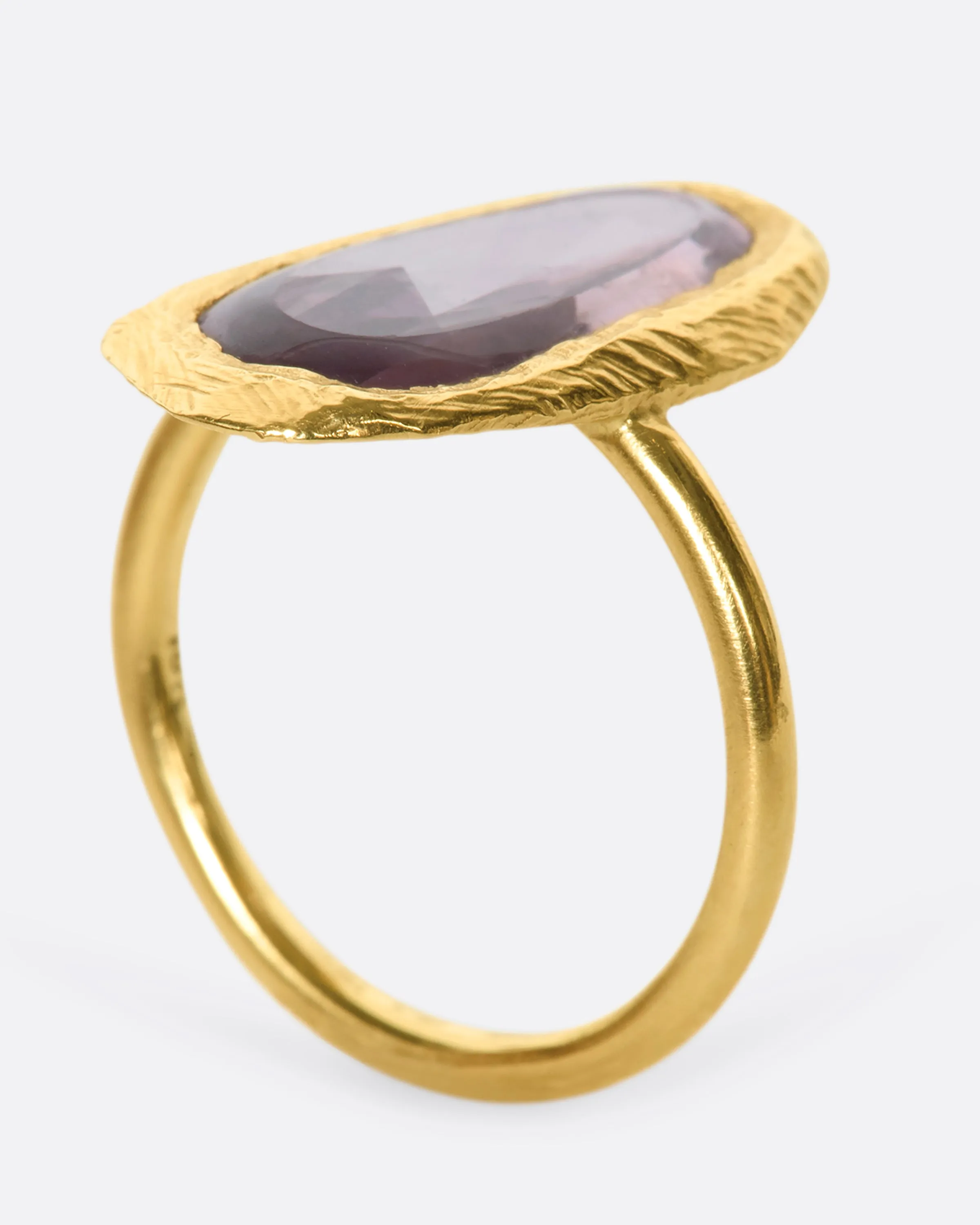 Freeform Sapphire Ring