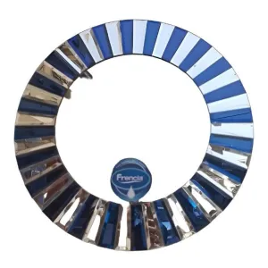 Frencia Round Bathroom Luxury Mirror 600 x 600mm