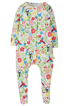Frugi Lovely Tropical Birds Babygrow