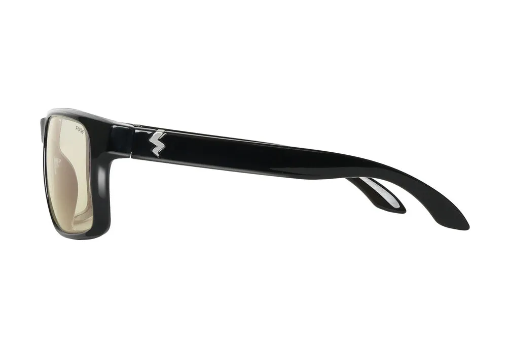 Fuse Prescription Egmont Sunglasses | Glossy Black