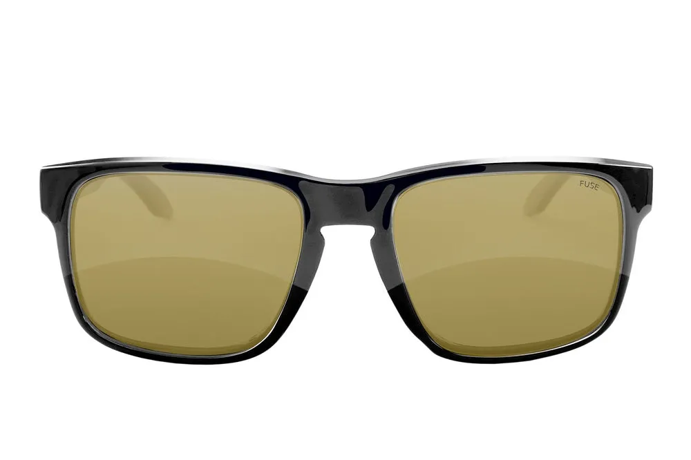 Fuse Prescription Egmont Sunglasses | Glossy Black